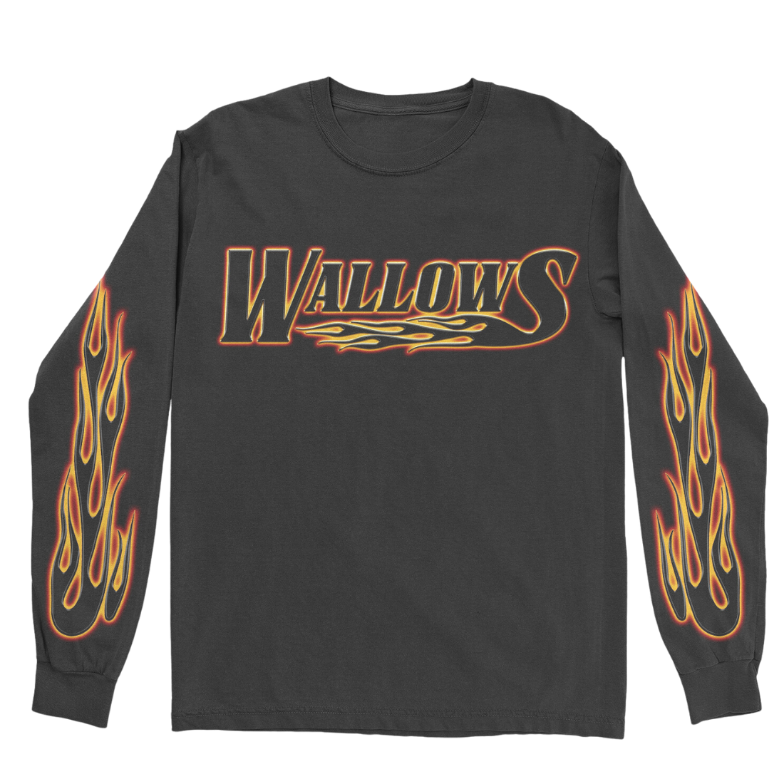 Shirt with hotsell flames on sleeves