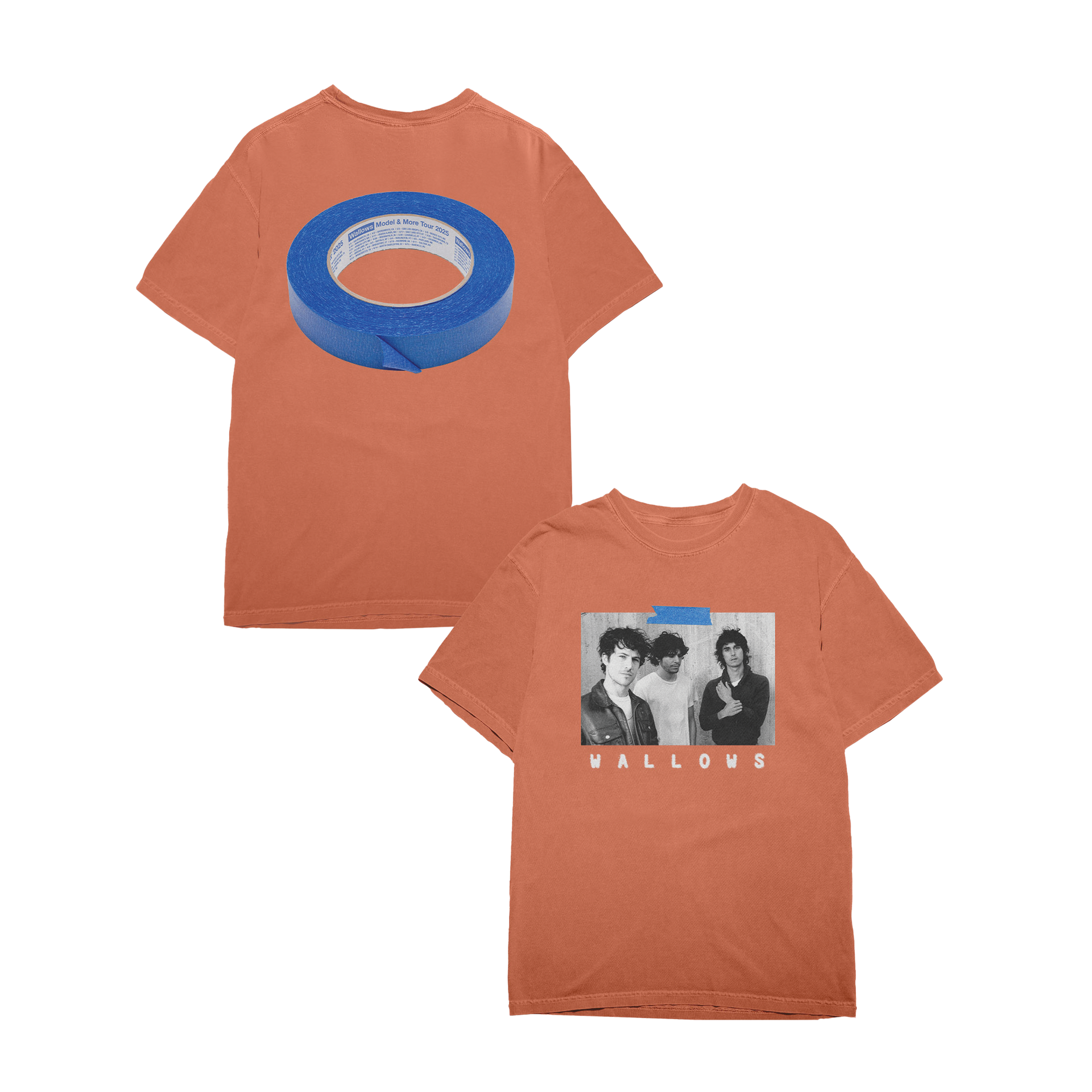 Tape Tour Tee – May-June 2025 – Wallows Store