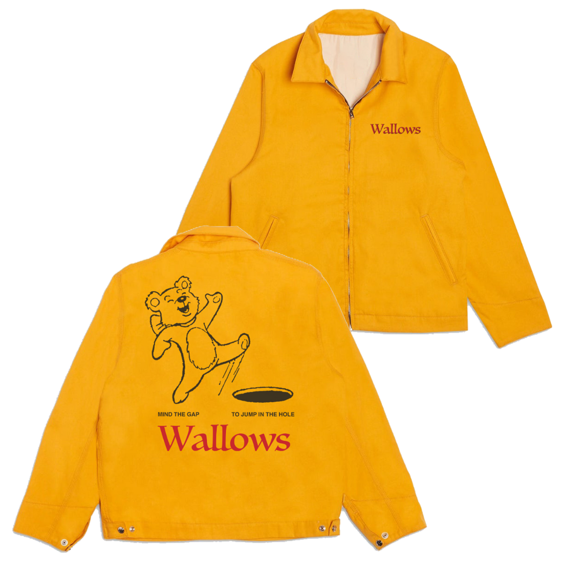 TEDDY HOLE GOLD JACKET Wallows Store
